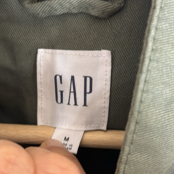 Gap green ladies utility jacket size medium cute gorpcore Y2K style - Picture 4 of 9